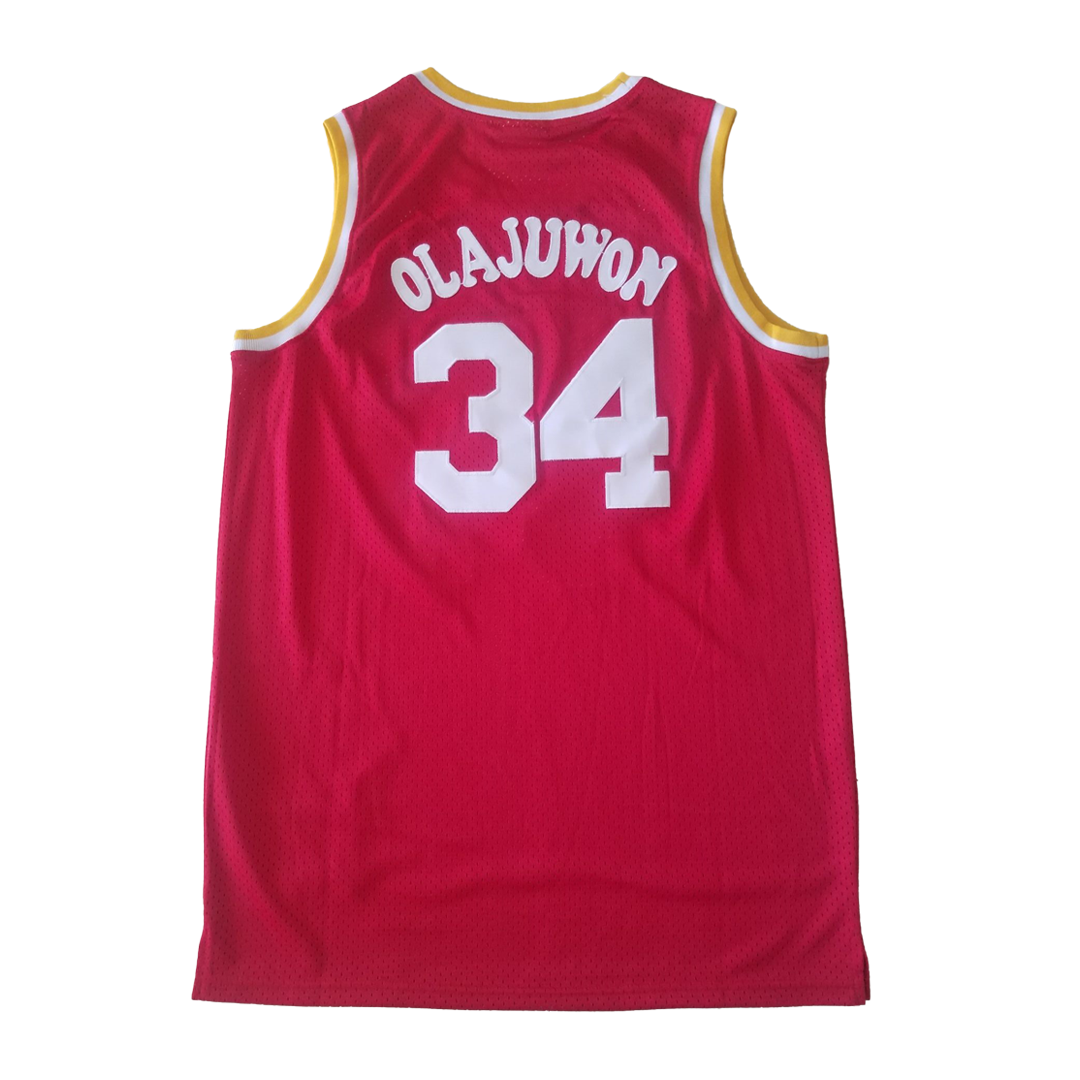 Rockets Vintage Jersey - Olajuwon/Red