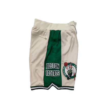 Celtics Vintage Shorts - Green/Tan