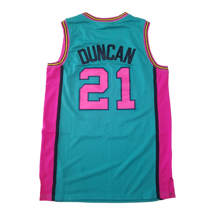 Spurs Vintage Jersey - Duncan/Highlighter