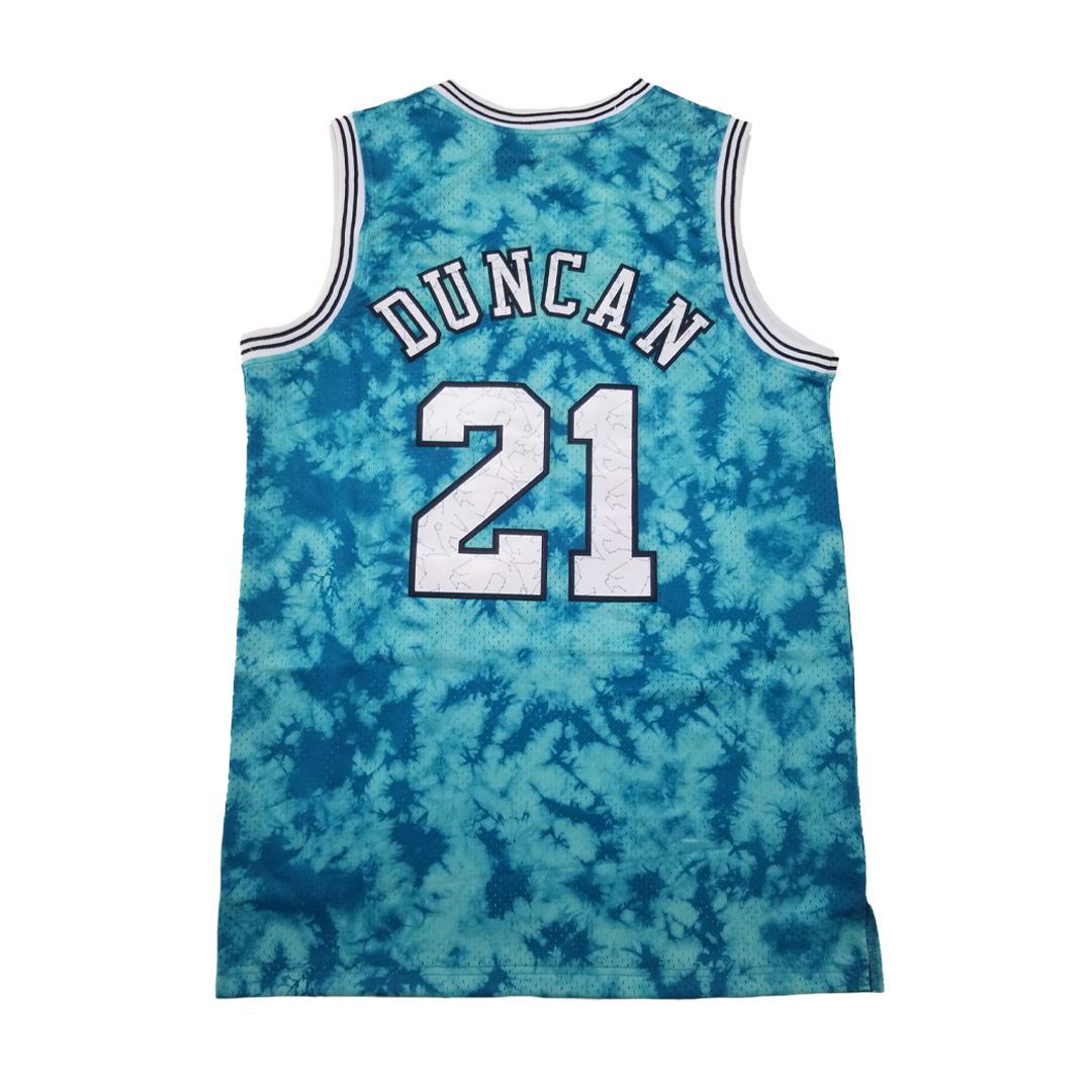 Spurs Vintage Jersey - Duncan/Tie Dye
