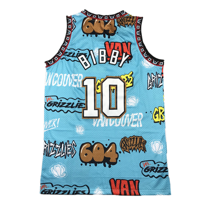 Grizzlies Vintage Jersey - Bibby/All Over Print