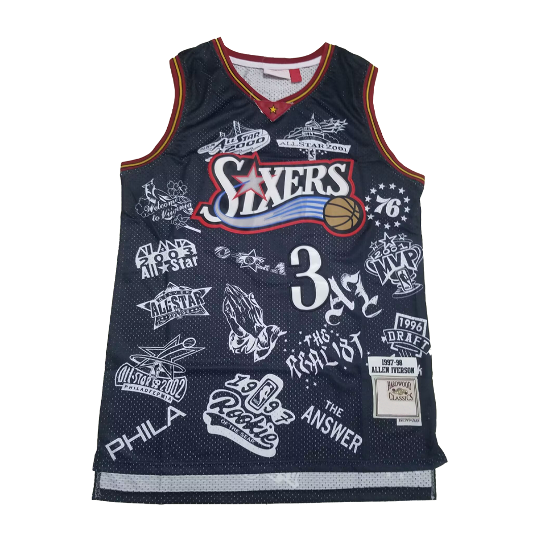 76ers All Star Vintage Jersey - Iverson