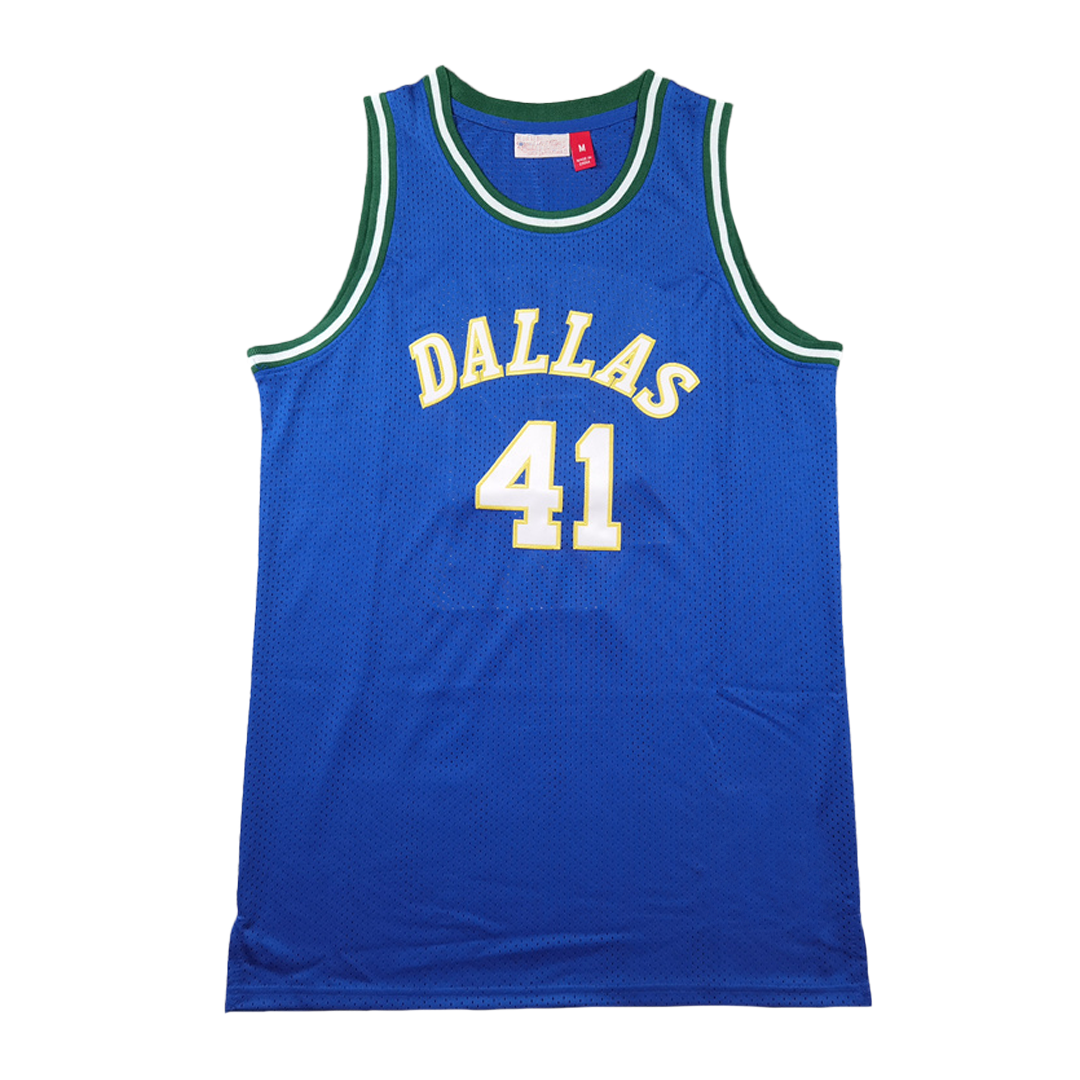 Mavericks Vintage Jersey - Dirk/Blue