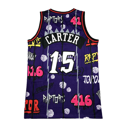 Raptors Vintage Jersey - Carter/All Over Print