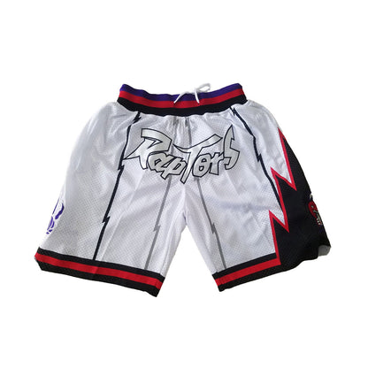 Raptors Vintage Shorts - White