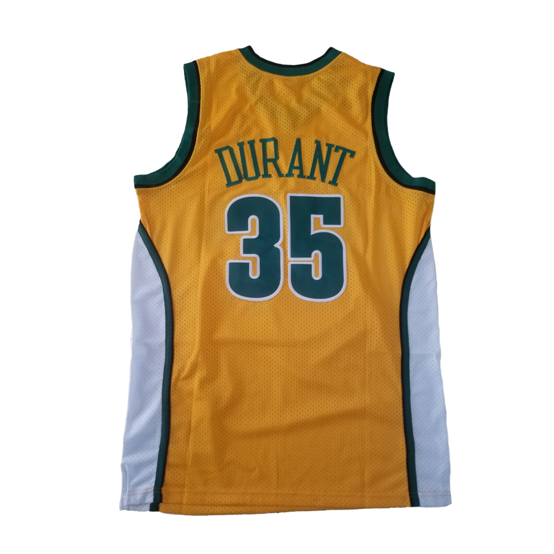 Sonics Vintage Jersey - Durant/Yellow