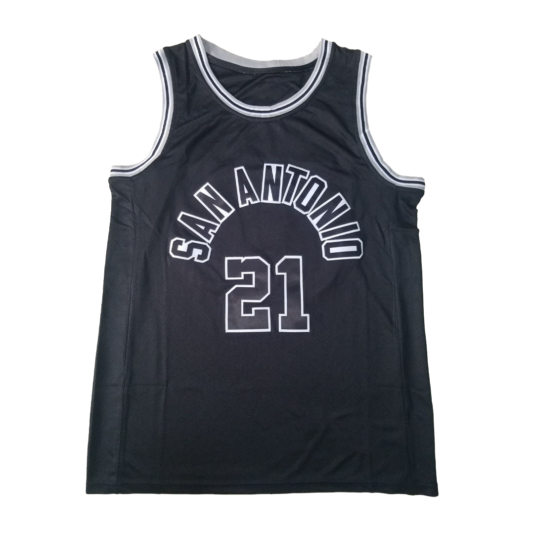 Spurs Vintage Jersey - Duncan/Black