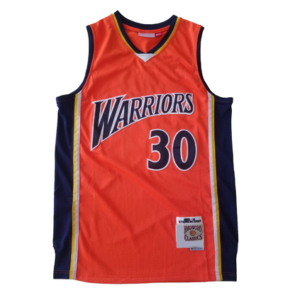 Warriors Vintage Jersey - Curry/Orange
